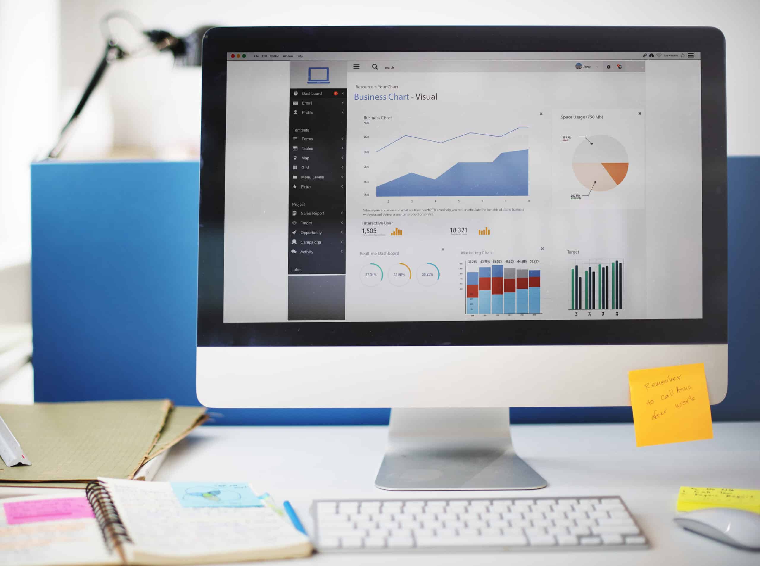 graph growth success strategy marketing computer concept