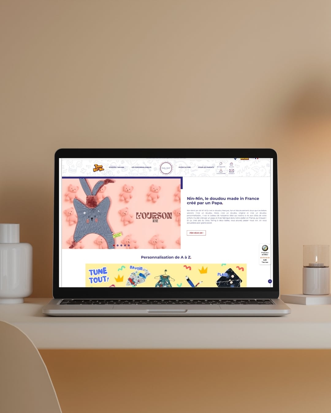 black and white minimalist laptop mockup instagram post